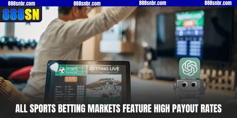 All sports betting markets feature high payout rates