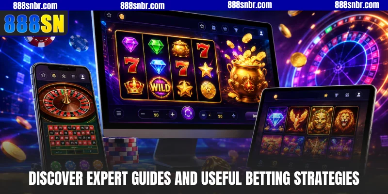 Discover expert guides and useful betting strategies