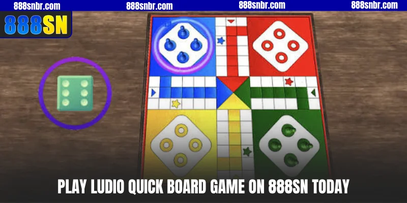 Play Ludio Quick board game on 888SN today
