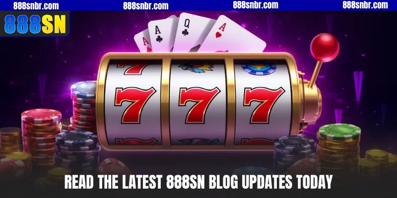 Read the latest 888SN blog updates today
