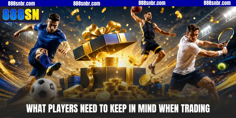 What players need to keep in mind when trading